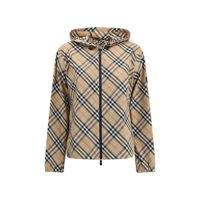 Burberry Beige Polyester Shell Jacket