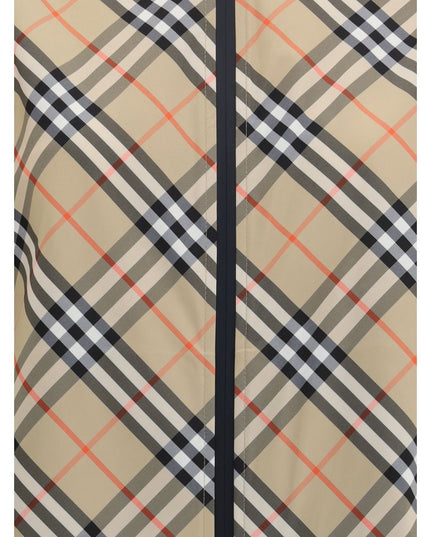 Burberry Beige Polyester Shell Jacket