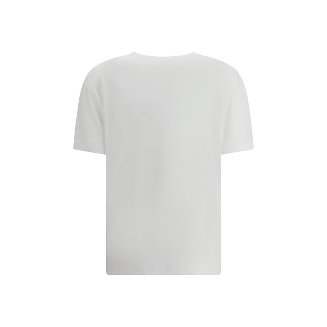 Dolce & Gabbana White Cotton T-Shirt