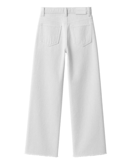 Hinnominate White Cotton Women Jeans