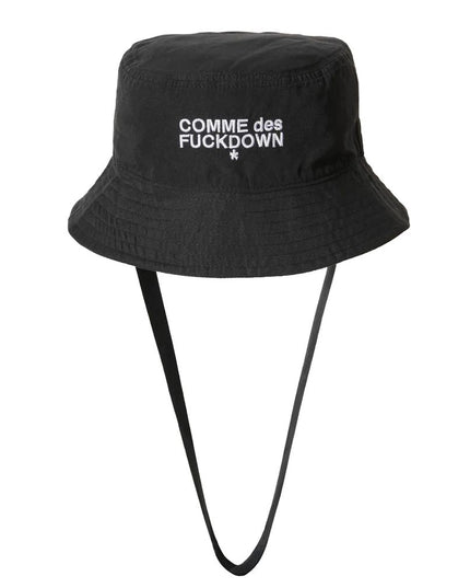 Comme Des Fuckdown Black Polyester Men Fisherman Hat