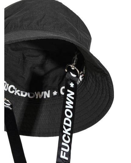 Comme Des Fuckdown Black Polyester Men Fisherman Hat