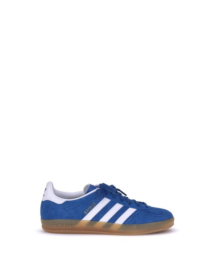 Adidas Blue Calf Leather Bos Taurus Sneakers