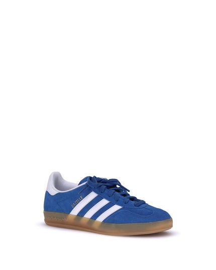 Adidas Blue Calf Leather Bos Taurus Sneakers