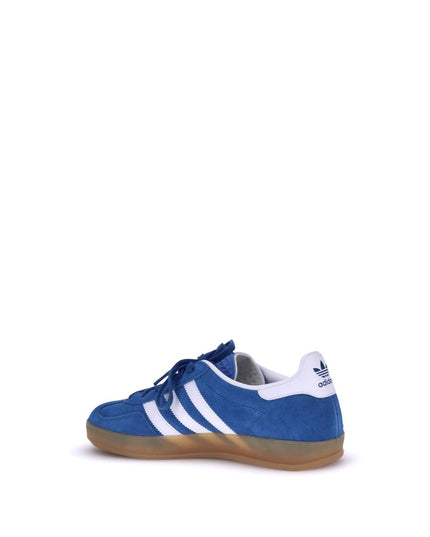 Adidas Blue Calf Leather Bos Taurus Sneakers