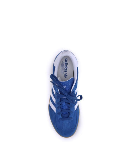 Adidas Blue Calf Leather Bos Taurus Sneakers