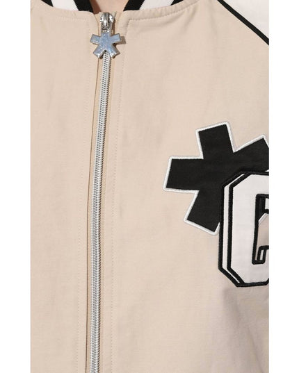 Comme Des Fuckdown Beige Cotton Jackets & Coat