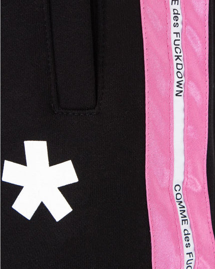 Comme Des Fuckdown Black Cotton Short