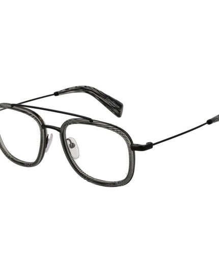 Yohji Yamamoto Gray Acetate Glasses (Frames)