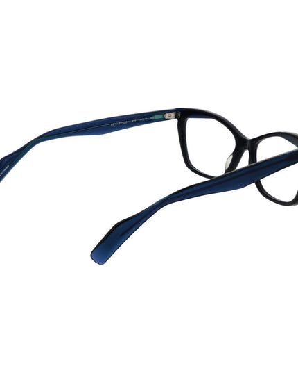 Yohji Yamamoto Blue Plastic Glasses (Frames)