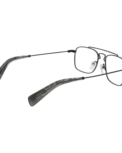 Yohji Yamamoto Gray Metal Glasses (Frames)