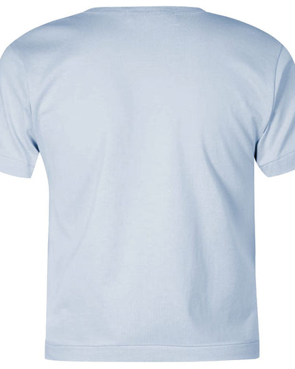 Comme Des Fuckdown Blue Cotton Women T-Shirt