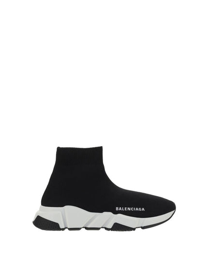 Balenciaga Black Polyester Athletic Sneakers