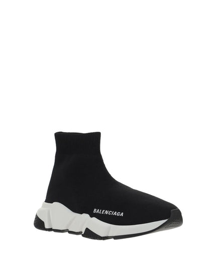 Balenciaga Black Polyester Athletic Sneakers