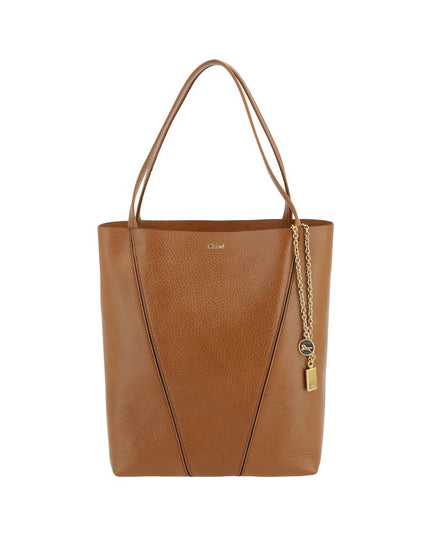 Chloé Brown Calf Leather Bos Taurus Shoulder Bag