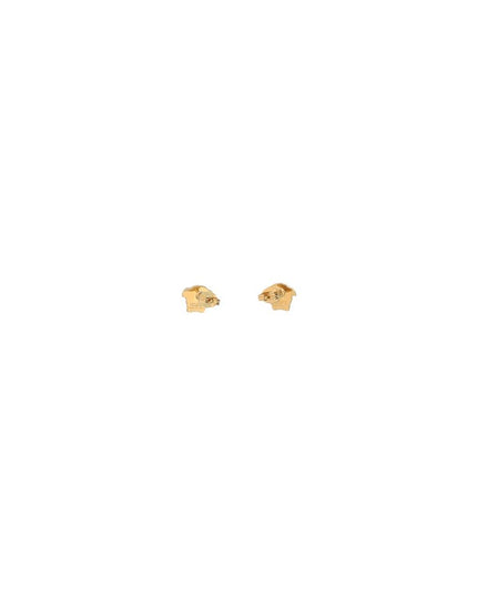 Versace Gold Metal Earrings