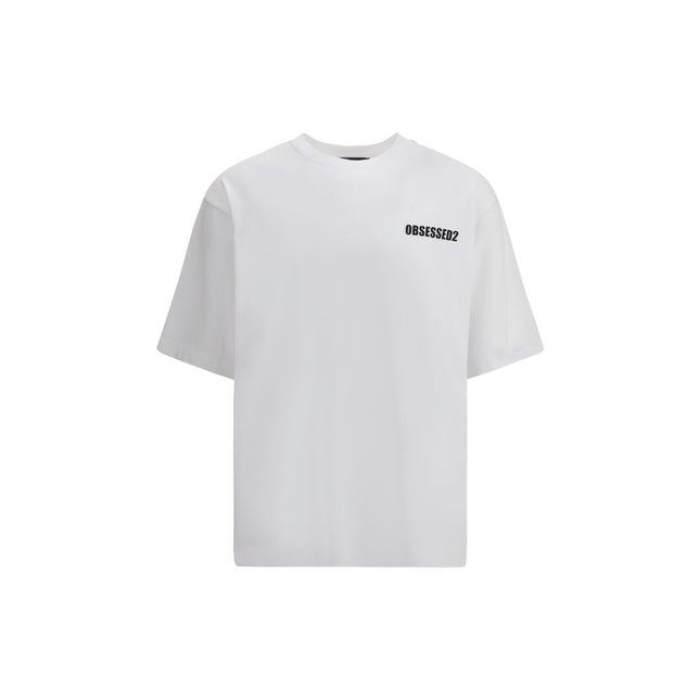 Dsquared² White Cotton T-Shirt
