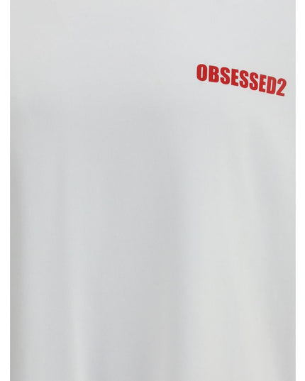 Dsquared² White Cotton T-Shirt