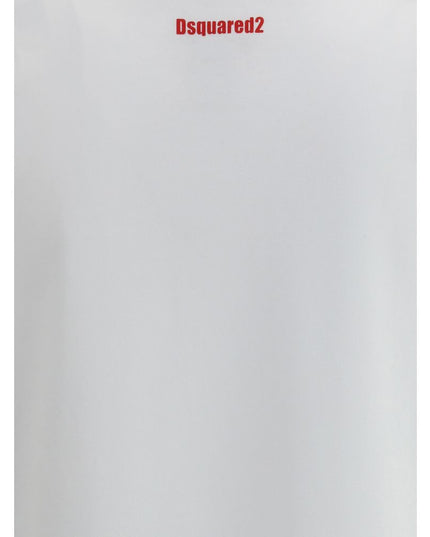 Dsquared² White Cotton T-Shirt