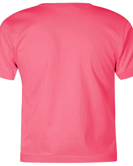 Comme Des Fuckdown Pink Cotton Women T-Shirt