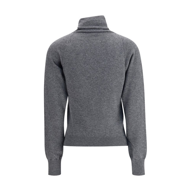 Tom Ford Gray Cashmere Turtleneck