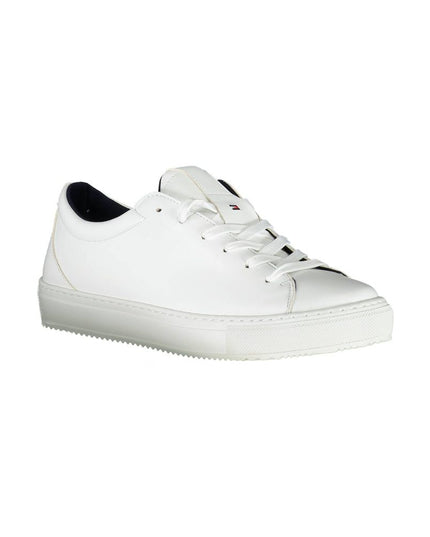 Tommy Hilfiger White Synthetic Sneaker