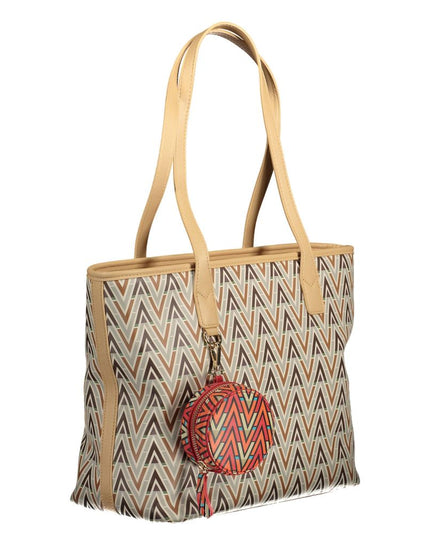 Mario Valentino Beige Polyethylene Handbag