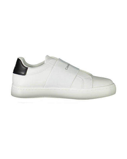 Calvin Klein White Polyester Sneaker