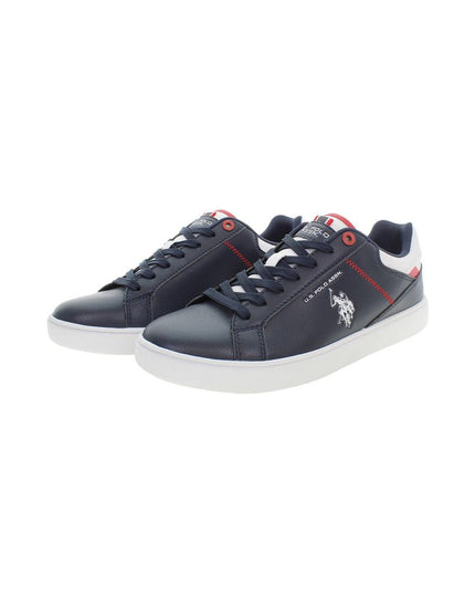 U.S. POLO ASSN. Blue Polyester Sneaker