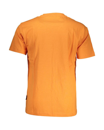 Napapijri Orange Cotton T-Shirt