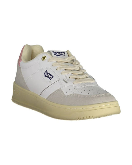 Gas White Polyurethane Women Sneaker