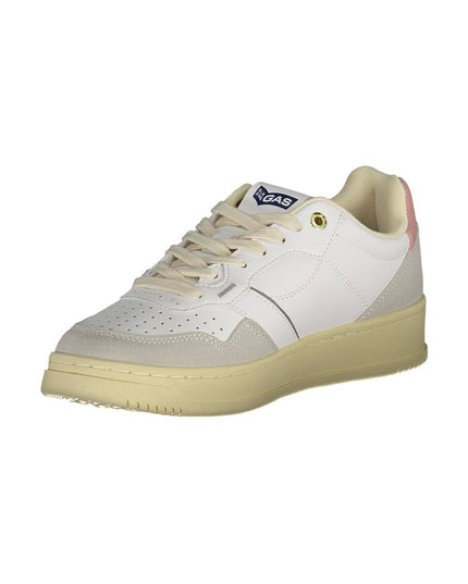 Gas White Polyurethane Women Sneaker