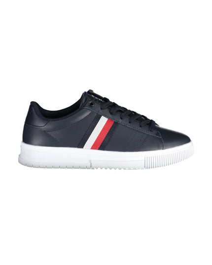 Tommy Hilfiger Blue Polyester Sneaker