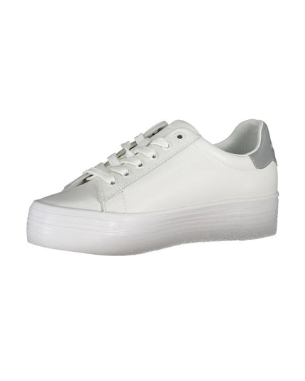 Calvin Klein Bianco Leather Women Sneaker