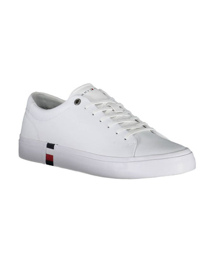Tommy Hilfiger White Polyester Sneaker