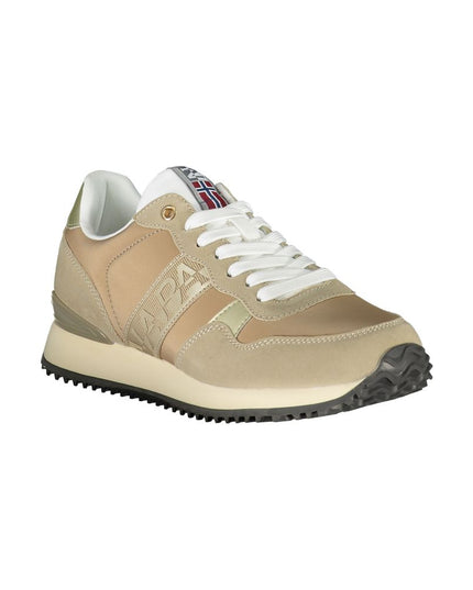 Napapijri Beige Polyester Sneaker