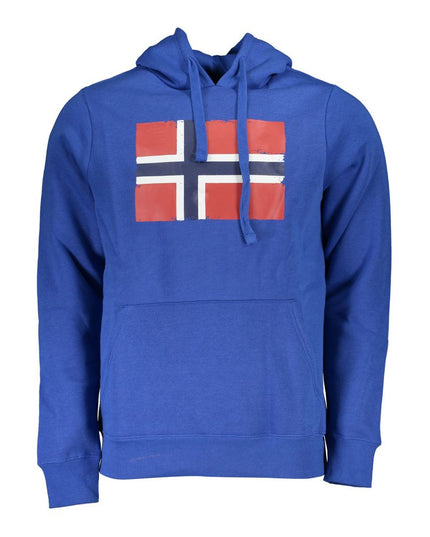 Norway 1963 Blue Cotton Men Sweater