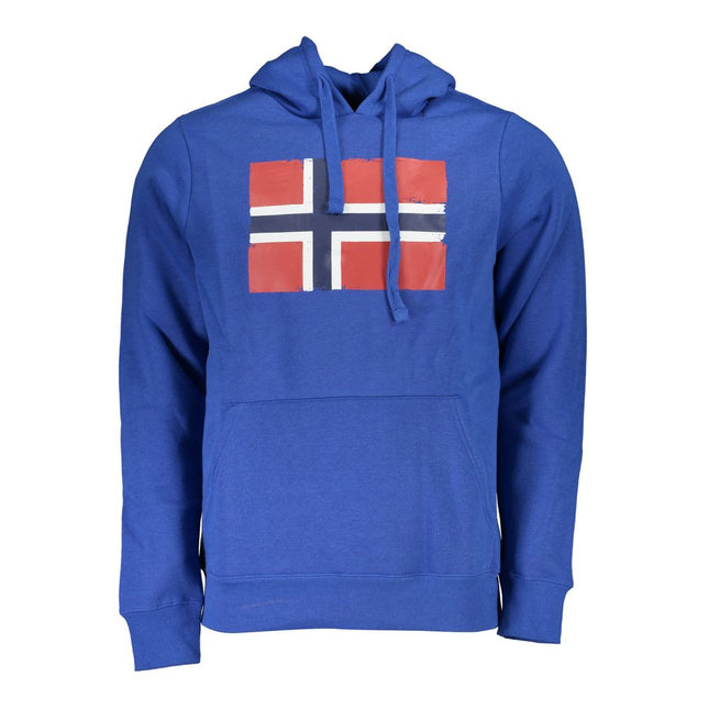 Norway 1963 Blue Cotton Men Sweater