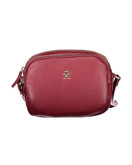 Tommy Hilfiger Red Polyester Handbag