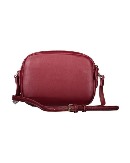 Tommy Hilfiger Red Polyester Handbag