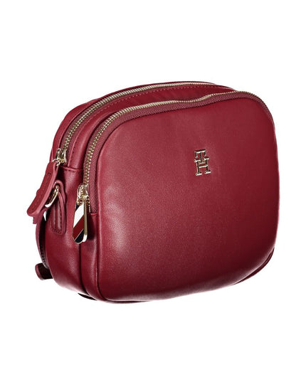 Tommy Hilfiger Red Polyester Handbag