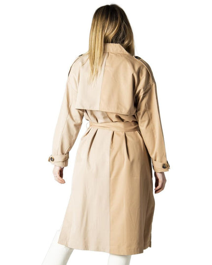 Only Beige Polyester Coat