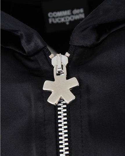 Comme Des Fuckdown Black Polyester Women Jacket