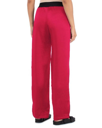 Comme Des Fuckdown Fuchsia Polyester Women Pants