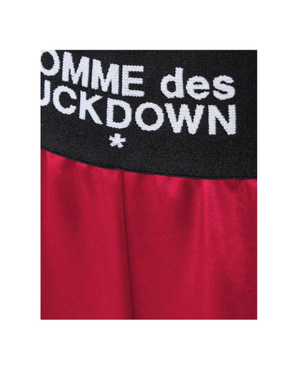 Comme Des Fuckdown Fuchsia Polyester Women Pants