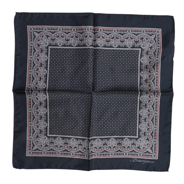 Dolce & Gabbana Multicolor Fantasy Silk Square Foulard Scarf