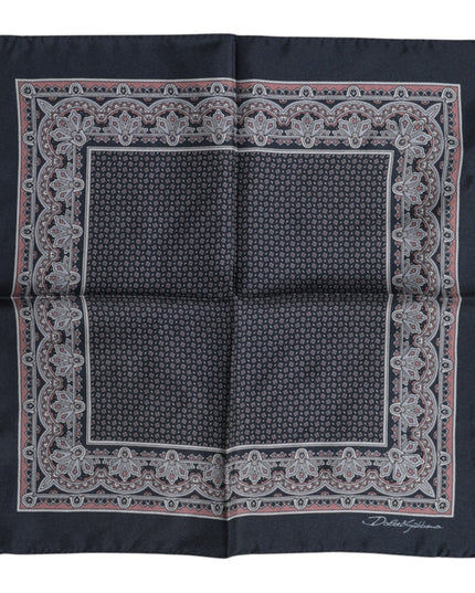 Dolce & Gabbana Multicolor Fantasy Silk Square Foulard Scarf
