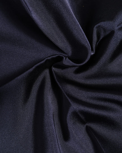 Dolce & Gabbana Dark Blue Silk Square Men Foulard Scarf