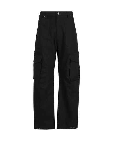Golden Goose Black Elastane Cargo Pants