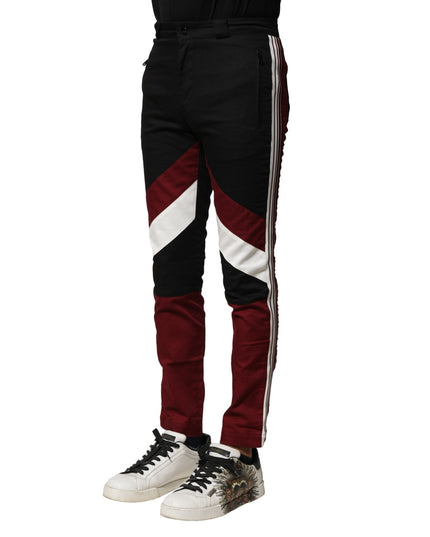 Dolce & Gabbana Multicolor Cotton Jogger Men Pants